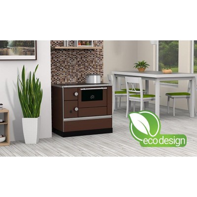 Cuisinière à bois Alfa Plam Alfa 90 H Favorit Brun Droit, 6.4 kW - Comparaison de produits