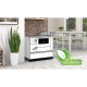 Cuisinière à bois Alfa Plam Alfa 90 H Favorit Blanc Gauche, 6.4 kW | Cuisinières à bois | Bois |