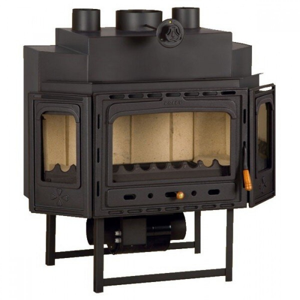 Insert cheminée Prity TCF, 19kW | Insert cheminées en fonte | Insert cheminées |