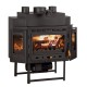 Insert cheminée Prity TCF, 19kW | Insert cheminées en fonte | Insert cheminées |