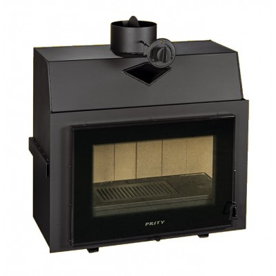 Insert cheminée Prity P TV, 13.1kW - Insert cheminées