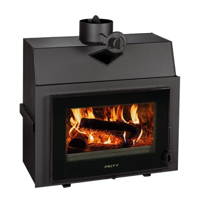 Insert cheminée Prity P TV, 13.1kW - Insert cheminées