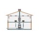 Insert cheminée Prity TC2F, 24kW | Insert Cheminées à bois | Insert cheminées |