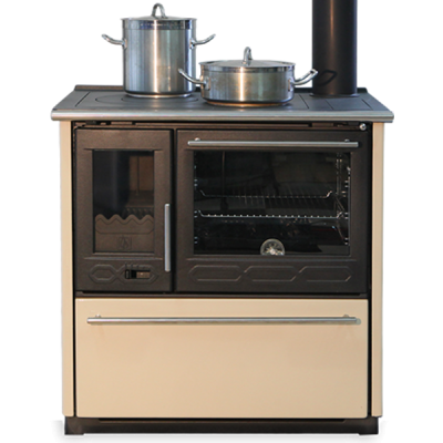 Cuisinière à bois Plamen 850 Glas N, 8kW - Plamen