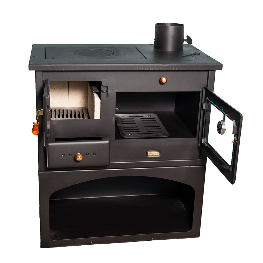 Cuisinière à bois Prity 1P34, 10.1kW | Cuisinières à bois | Bois |