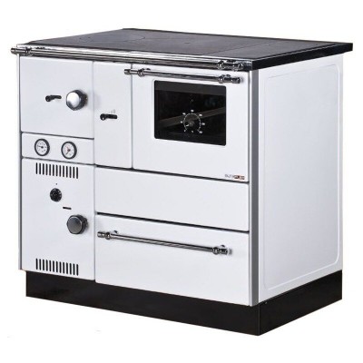 Cuisinière à bois ,bouilleur Alfa Plam Alfa Term 27 Blanc, 27.56 kW - Comparaison de produits