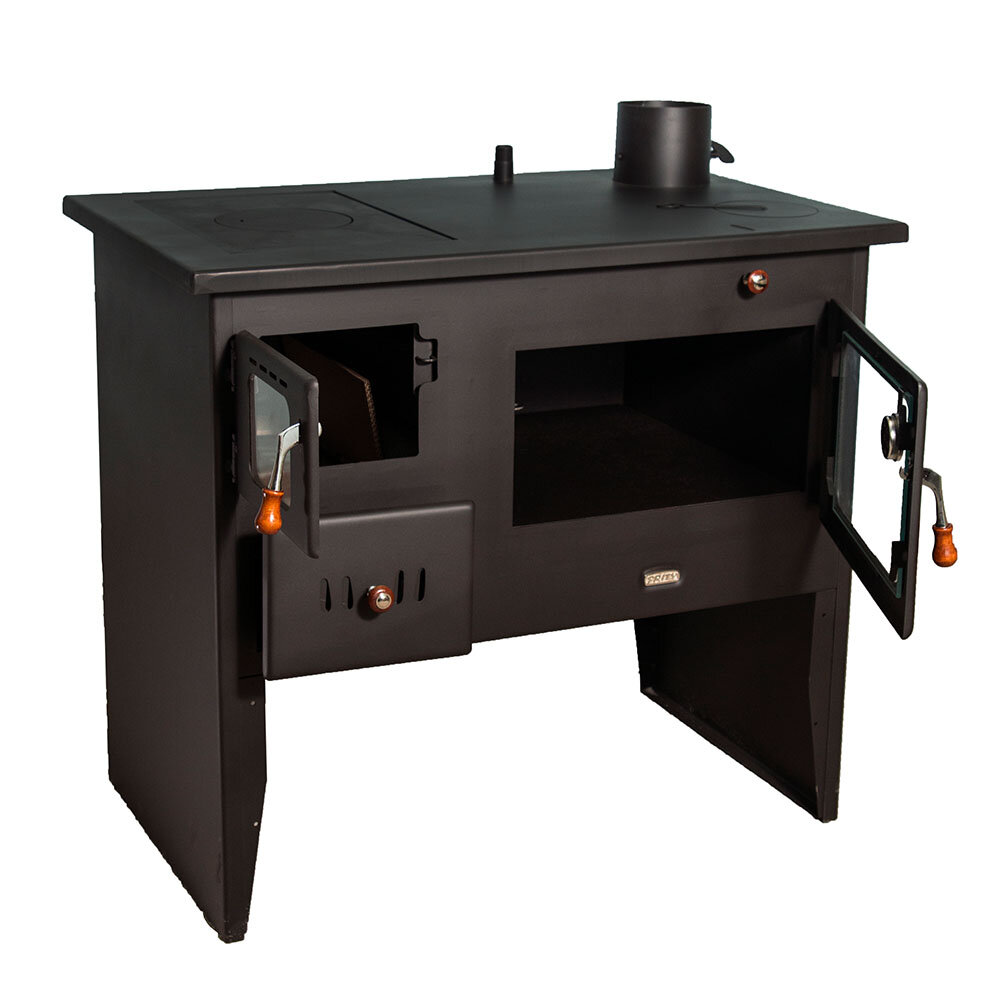 Cuisinière à bois , bouilleur Prity 1P41 W12, 12.1kW | Poêles à bois bouilleur | Poêles à bois |