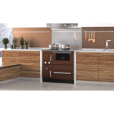Cuisinière à bois, bouilleur Alfa Plam Alfa Term 20, Brun 23kW - Comparaison de produits