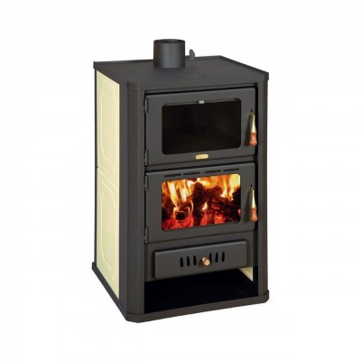 Poêle à bois bouilleur, avec four Prity FG W15, 14.4kW - Comparaison de produits