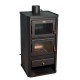 Poêle à bois avec four Prity FM 12,1 kW, bûches | Poêles à bois air  | Poêles à bois |