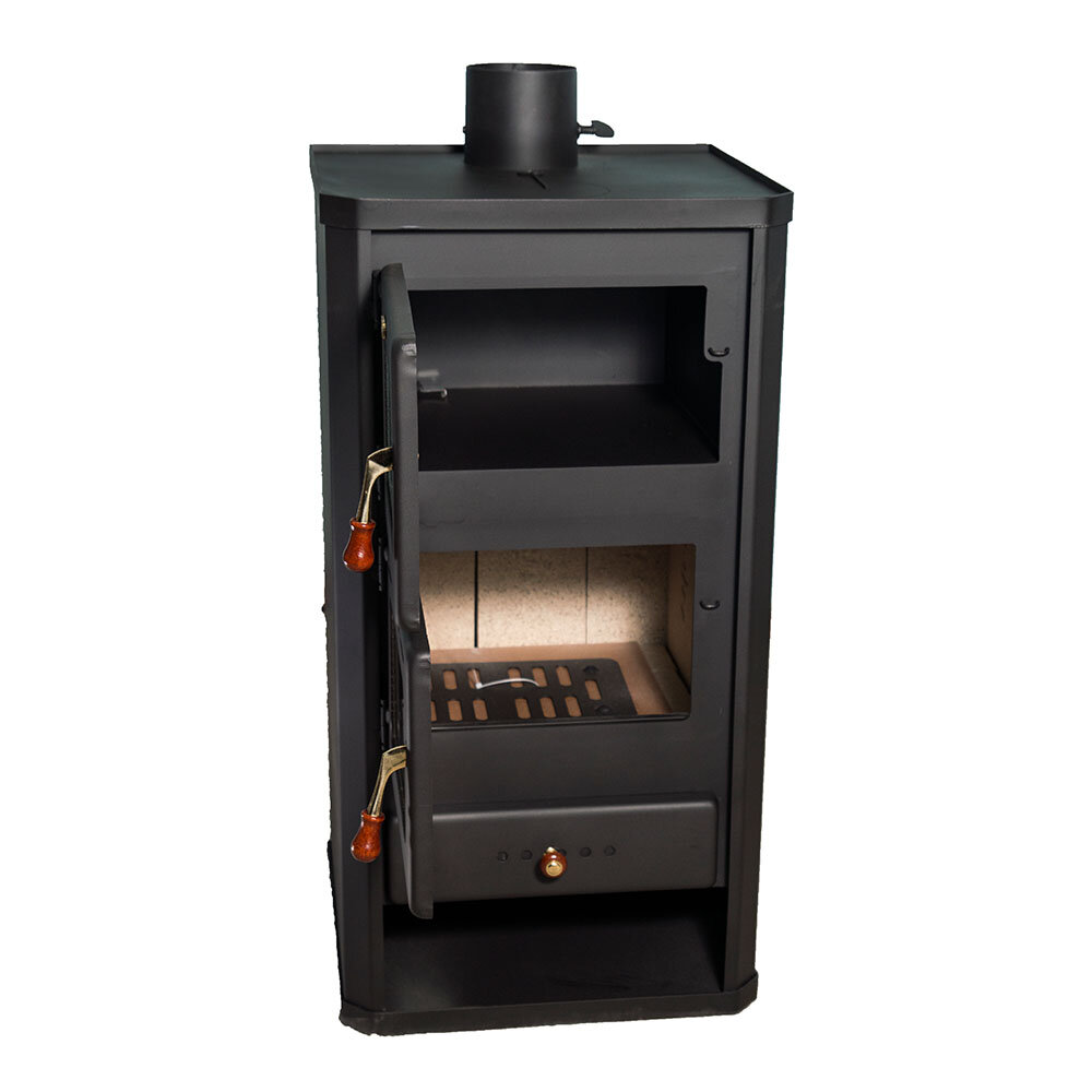 Poêle à bois avec four Prity FM 12,1 kW, bûches | Poêles à bois air  | Poêles à bois |