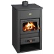 Poêle à bois Prity K2 CP avec dessus en fonte, 10.4 kW, bûches | Poêles à bois air  | Poêles à bois |