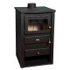 Poêle à bois Prity K22 CP avec dessus en fonte, 10.4kW | Poêles à bois air  | Poêles à bois |