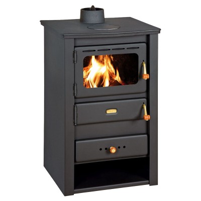 Poêle à bois Prity K22 CP avec dessus en fonte, 10.4kW - Comparaison de produits