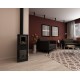 Poêle à bois Alfa Plam Vulkan S Anthracite 4kW, bûches | Poêles à bois air  | Poêles à bois |