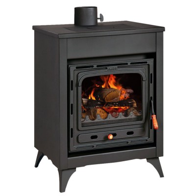 Poêle à bois Prity CMR 15kW, porte en fonte - Comparaison de produits
