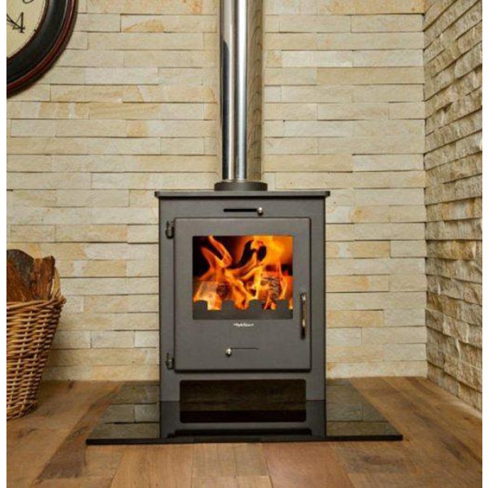 Poêles à bois Victoria Nero Noir, 6kW | Poêles à bois air  | Poêles à bois |