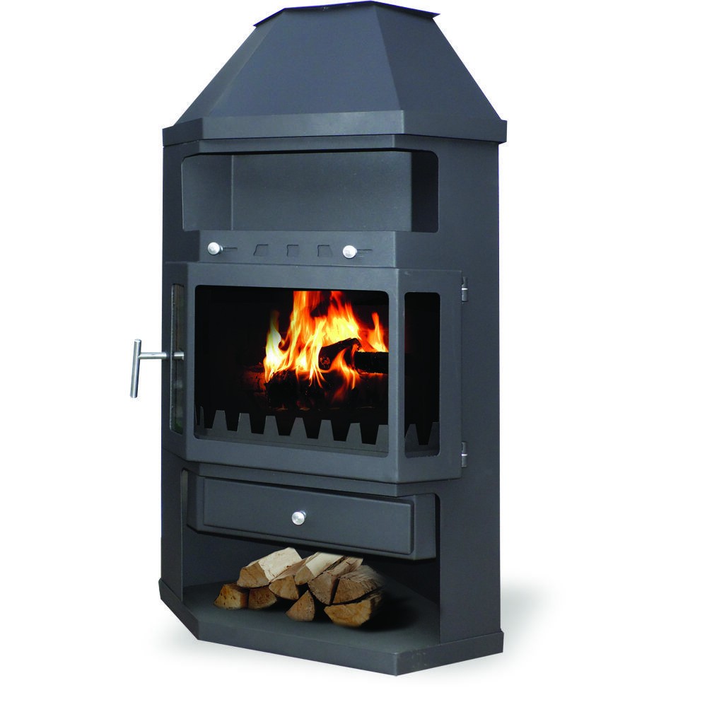 Poêle à bois Zvezda Fantasia, 10.8kW | Poêles à bois air  | Poêles à bois |