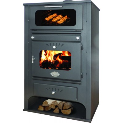 Poêle à bois bouilleur avec four Zvezda GF VR 16, 15.4kW - Comparaison de produits