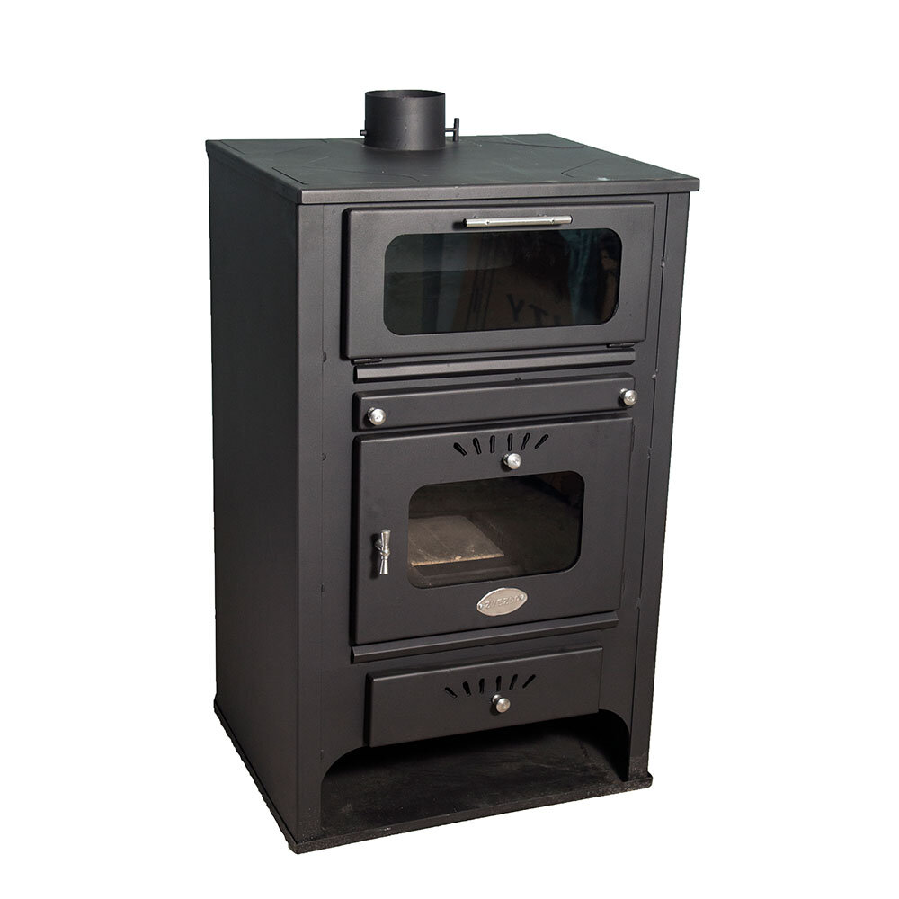 Poêle à bois bouilleur avec four Zvezda GF VR 16, 15.4kW | Poêles à bois bouilleur | Poêles à bois |