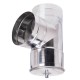 Kit conduit de cheminée pour poêle à granulés, en acier inoxydable AISI 304, 80-120 mm | Kits conduit de cheminée | Cheminée |
