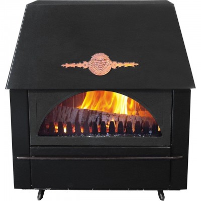 Poêle à bois bouilleur, en fonte Alfa Plam Rustikal E, 14 kW - Alfa-Plam