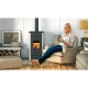 Poêle à bois Alfa Plam Elita 3 Ivoire 7kW, bûches | Poêles à bois air  | Poêles à bois |