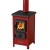 Poêle à bois MBS Happy Rouge, 6kW 