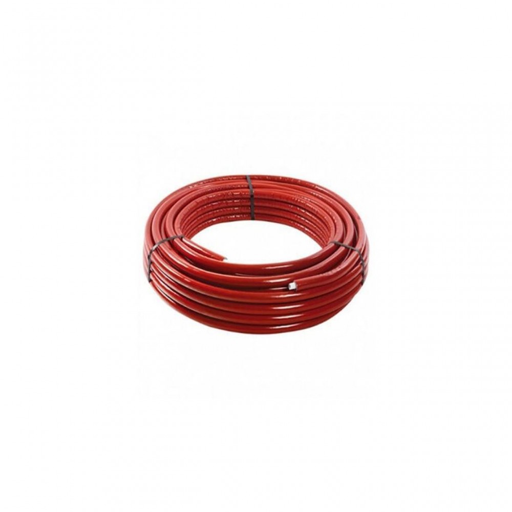 Tuyau multicouche Pex/Al/Pex avec isolation rouge | Installation | Radiateurs |