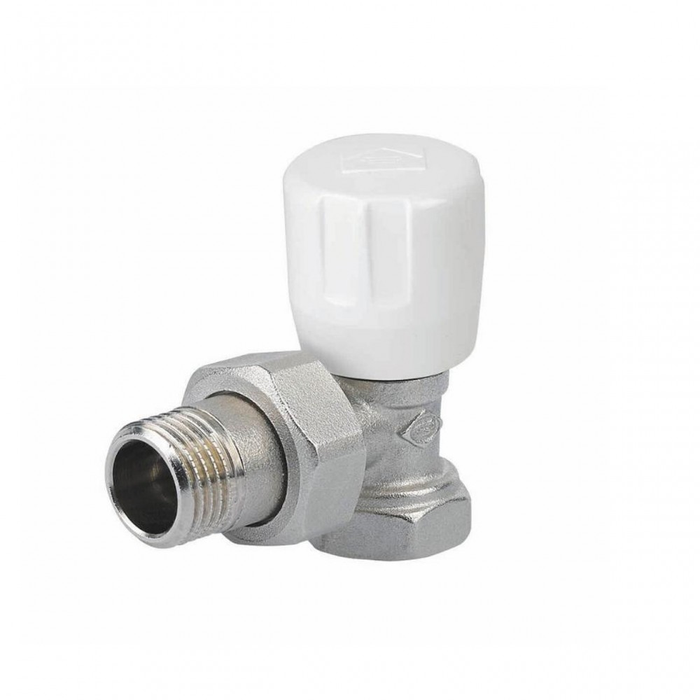 Vanne de radiateur standard, en angle, 1/2 pouce | Installation | Radiateurs |