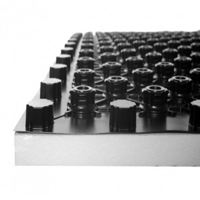 Insulation for underfloor heating HIPS600 EPS150 TECHNIC 23+22, 1,12m² - Comparaison de produits