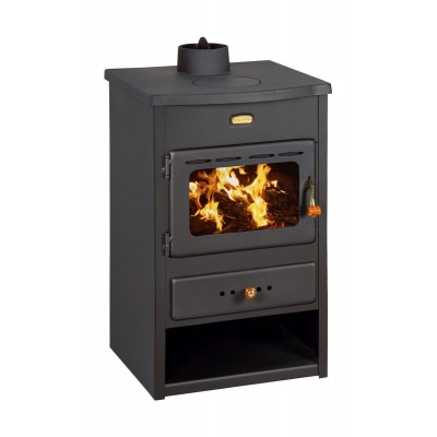 Poêle à bois PRITY K1 CP avec dessus en fonte, 9.5 kW - Rechercher