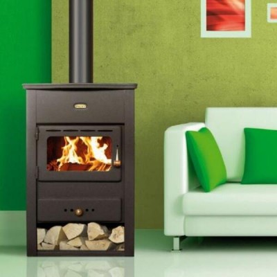 Poêle à bois PRITY K1 CP avec dessus en fonte, 9.5 kW - Comparaison de produits