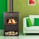 Poêle à bois PRITY K1 CP avec dessus en fonte, 9.5 kW | Poêles à bois en fonte | Poêles à bois |