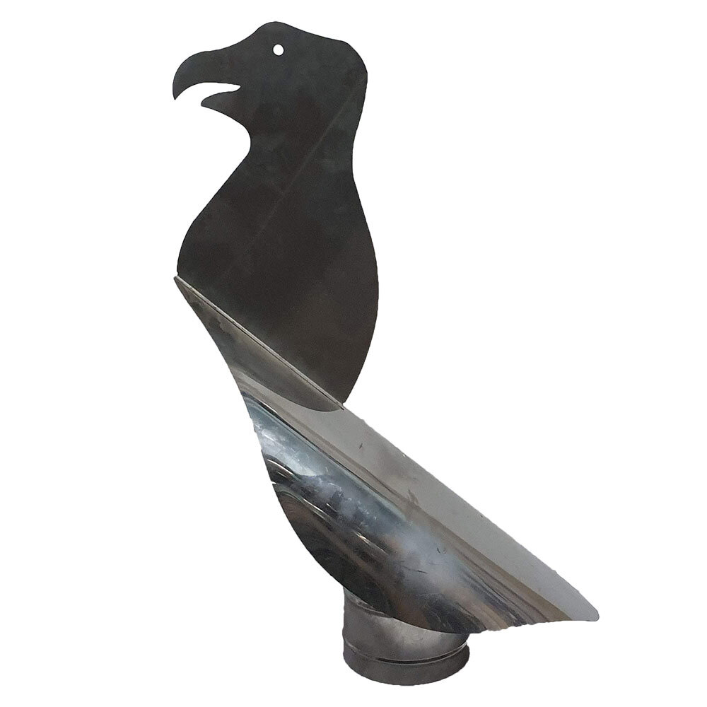 Chapeau de cheminée en forme de Coq, Inox, Diameter ⌀180 | Chapeaux de cheminée | Cheminée |