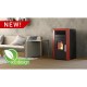 Poêle à granulés hydro  Alfa Plam Commo 12 Rouge, 12 kW. | Poêles à granulés hydro | Poêles à granulés |