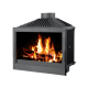 Wood Burning Fireplace Victoria 05 Bordeaux (Damper), 14kW | Wood Burning Fireplaces | Fireplaces |