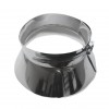 Collerette de solin 8°- 30°, en acier inoxydable AISI 304, diamètre 350 mm