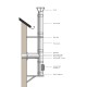 Kit conduit de cheminée Inox Isolée Ф180 (diamètre intérieur), 4,7m | Kits conduit de cheminée | Cheminée |