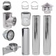 Kit conduit de cheminée Inox Isolée Ф180 (diamètre intérieur), 3,7m-11,7m | Kits conduit de cheminée | Cheminée |