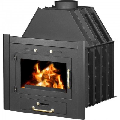Wood burning fireplace insert Balkan Energy Uyut B, 25kW - Rechercher