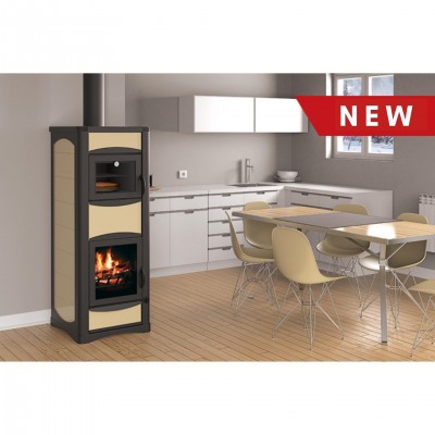 Poêle à bois avec chaudière arrière et four Alfa Plam Paollo F, 20 kW - Comparaison de produits