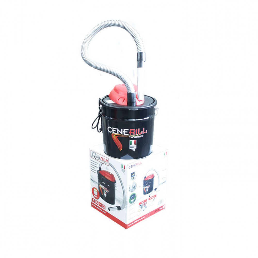 Aspirateur électrique à cendres Ribitech, modèle Cenerill, capacité de 18 L | Aspirateurs et filtres à cendres |  |