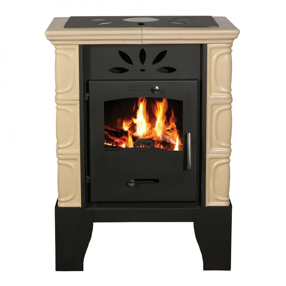 Poêle à bois Horvat Thetford HT9-3 Beige 9 kW | Poêles à bois air  | Poêles à bois |