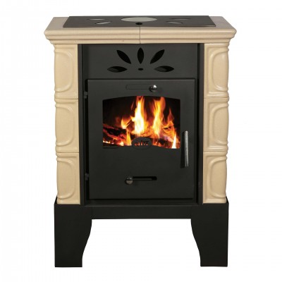 Poêle à bois Horvat Thetford HT9-3 Beige 9 kW - Rechercher