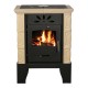 Poêle à bois Horvat Thetford HT9-3 Beige 9 kW | Poêles à bois air  | Poêles à bois |