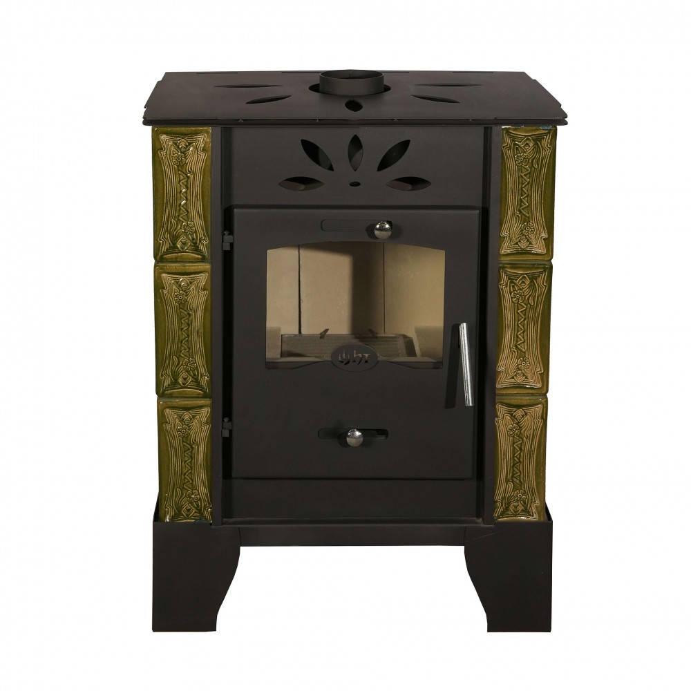 Poêle à bois Horvat Thetford TK9-3, vert 9 kW | Poêles à bois air  | Poêles à bois |