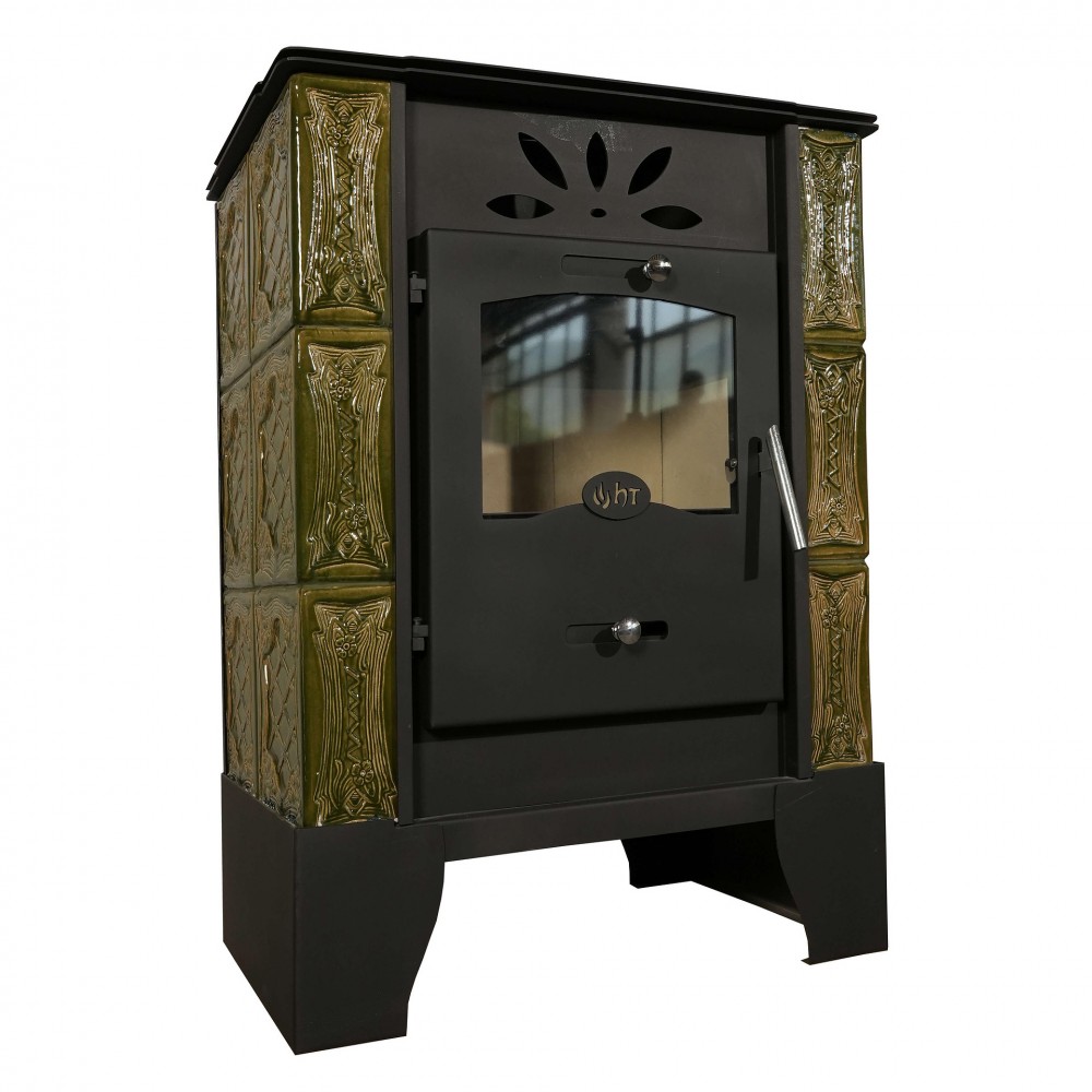 Poêle à bois Horvat Thetford TK9-3, vert 9 kW | Poêles à bois air  | Poêles à bois |