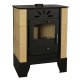 Poêle à bois Horvat Thetford TK9-3, ivoire 9 kW | Poêles à bois air  | Poêles à bois |