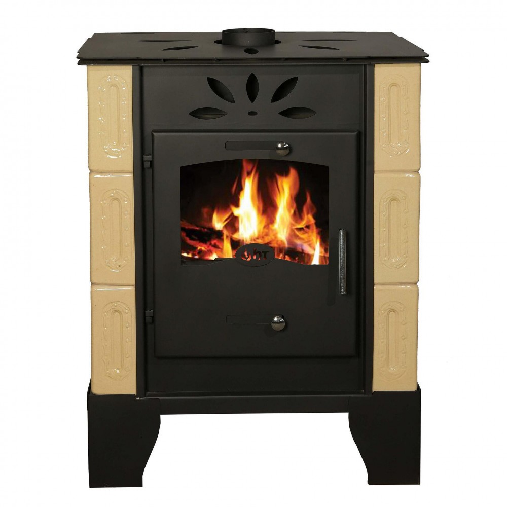 Poêle à bois Horvat Thetford TK9-3, ivoire 9 kW | Poêles à bois air  | Poêles à bois |